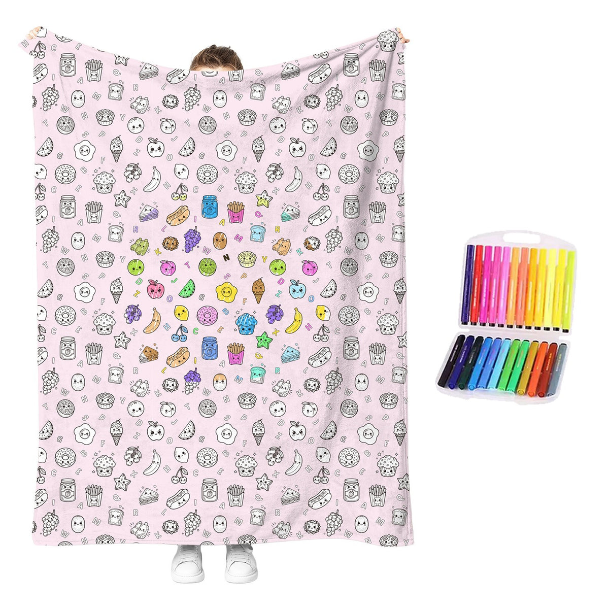 Couverture à colorier enfant Kloshy
