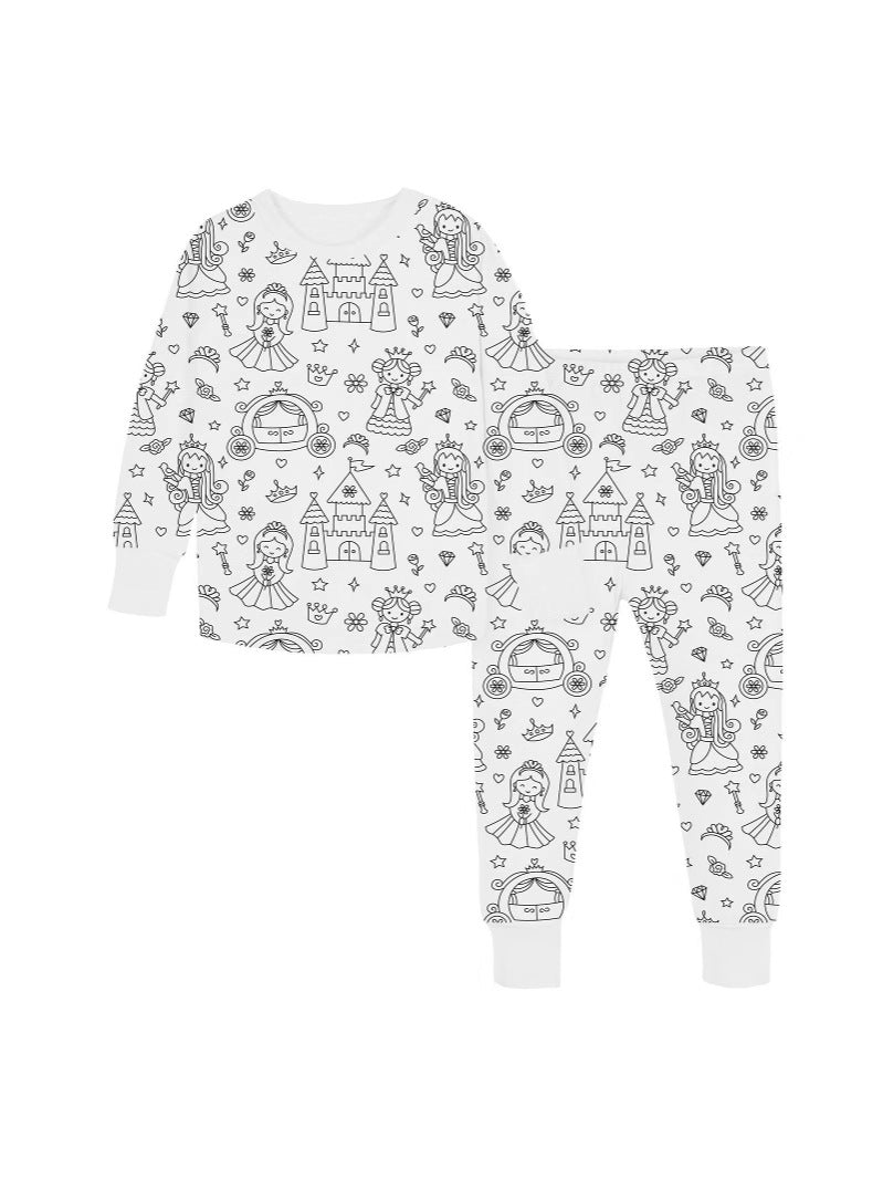 Pyjama enfant à colorier Kloshy