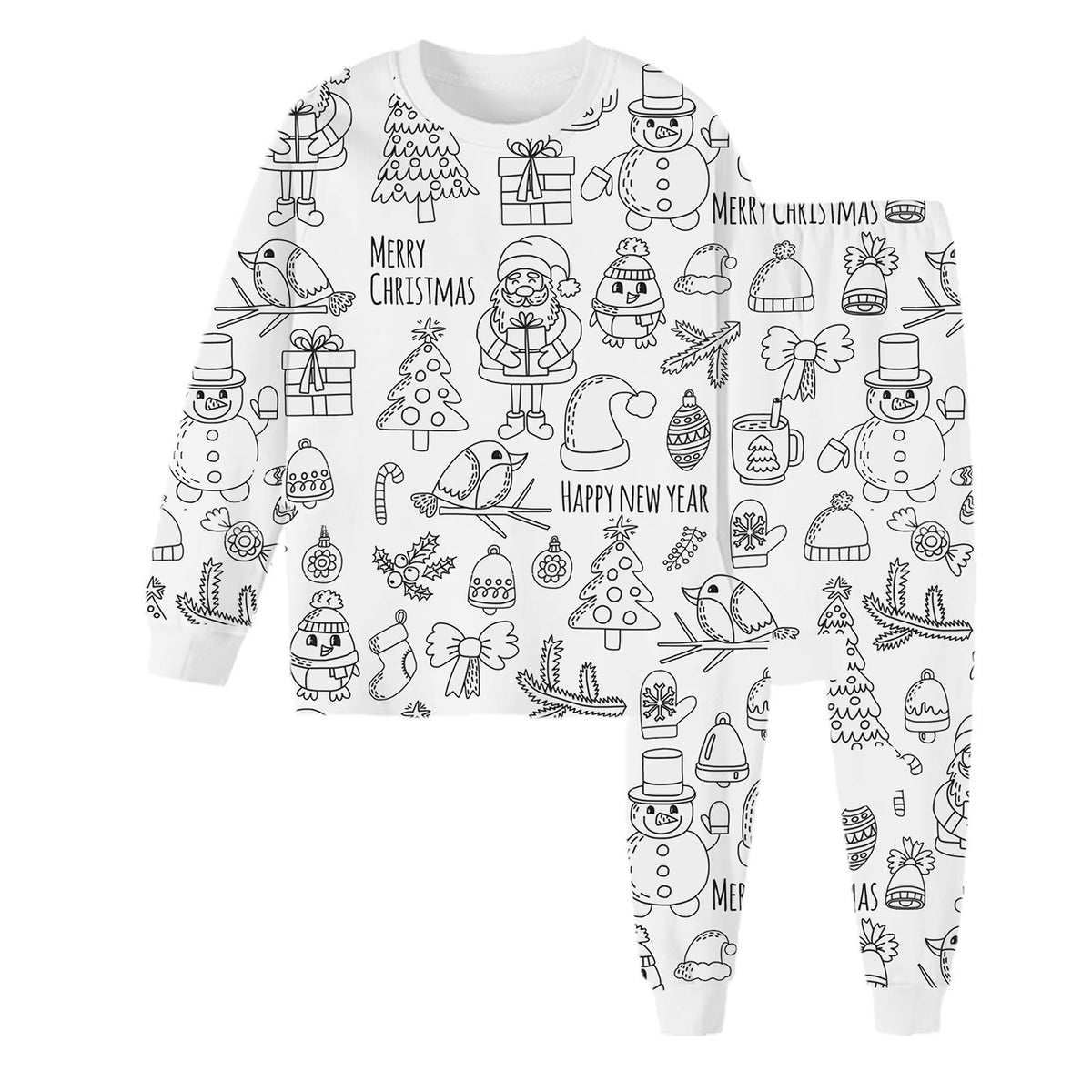 Pyjama enfant à colorier Kloshy