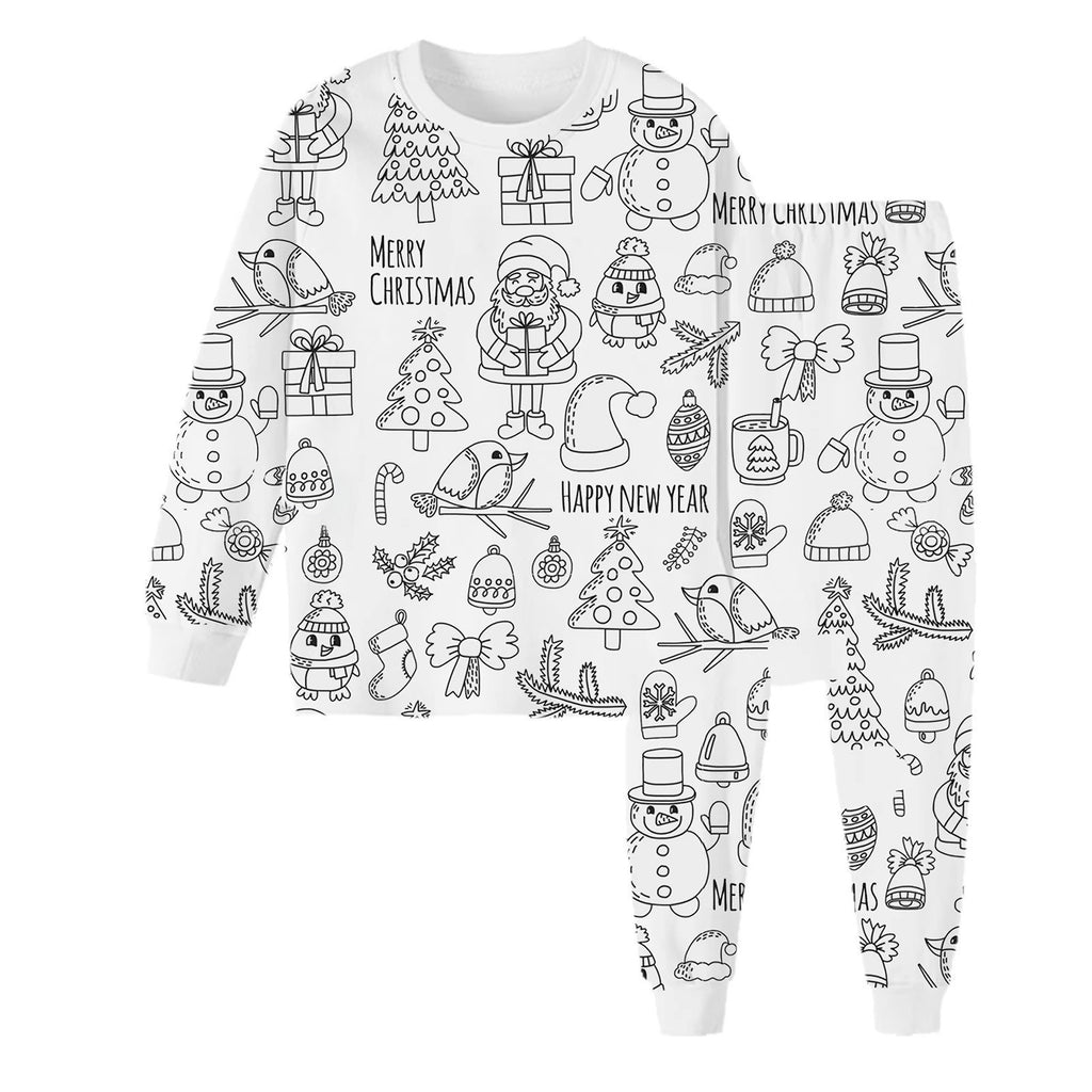 Pyjama enfant à colorier Kloshy
