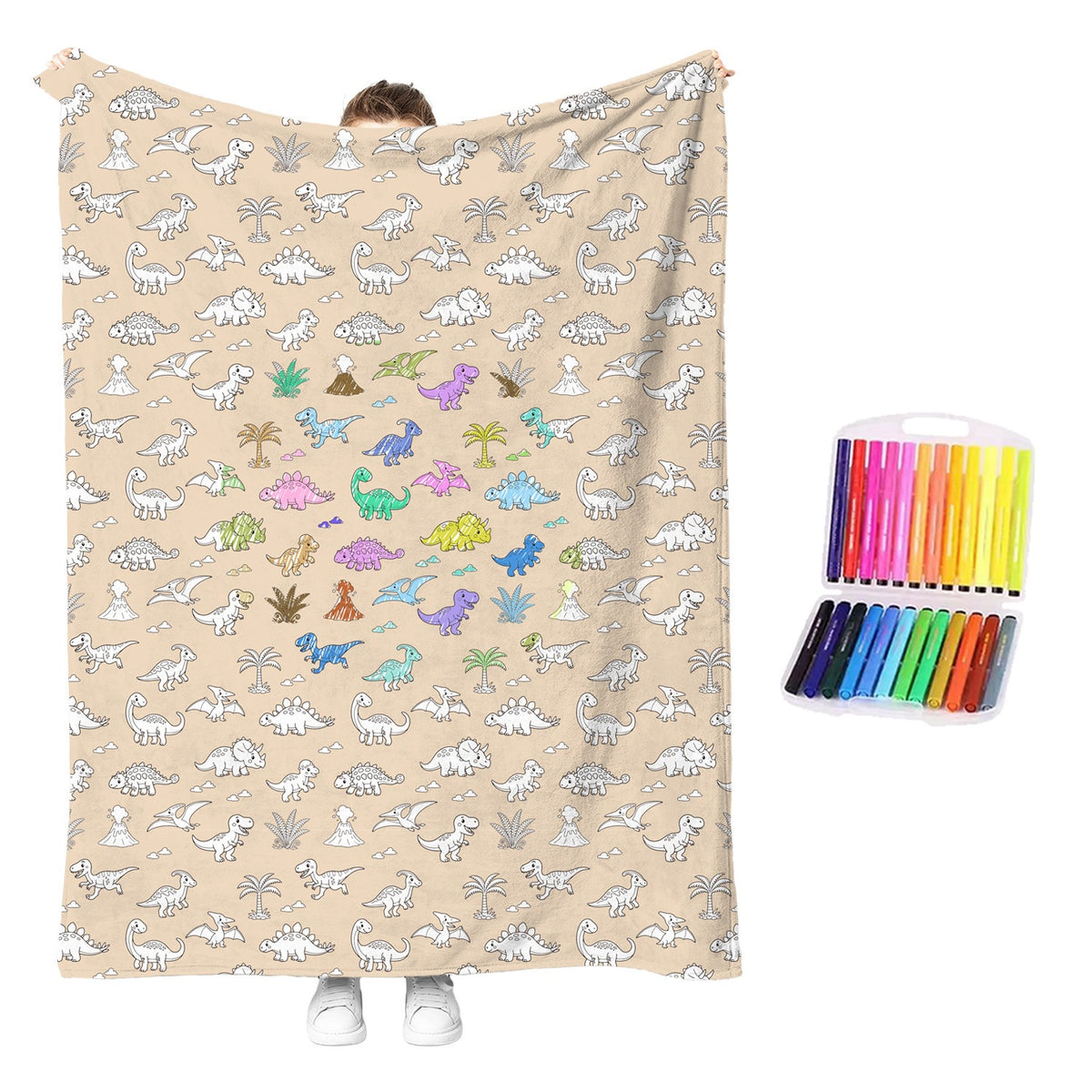 Couverture à colorier enfant Kloshy