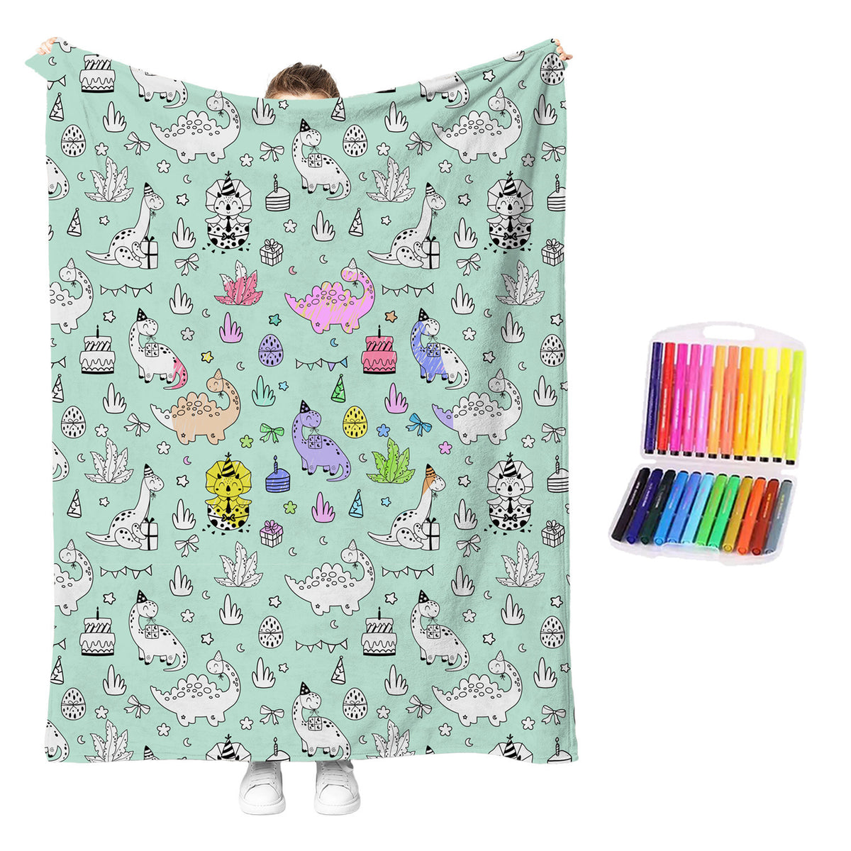 Couverture à colorier enfant Kloshy