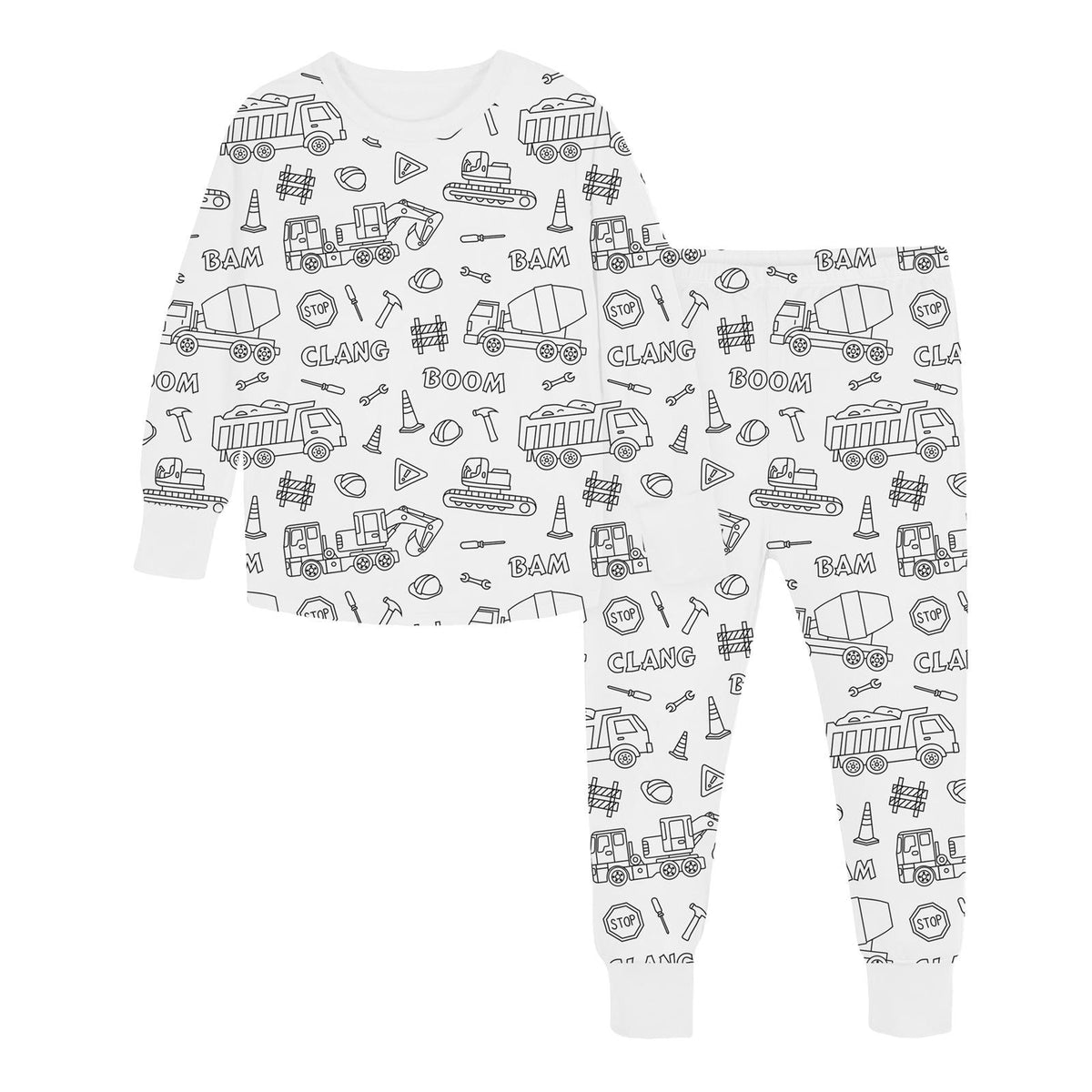 Pyjama enfant à colorier Kloshy
