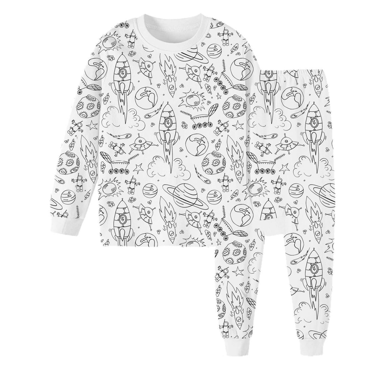 Pyjama enfant à colorier Kloshy