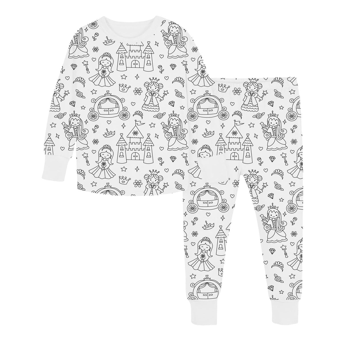 Pyjama enfant à colorier Kloshy