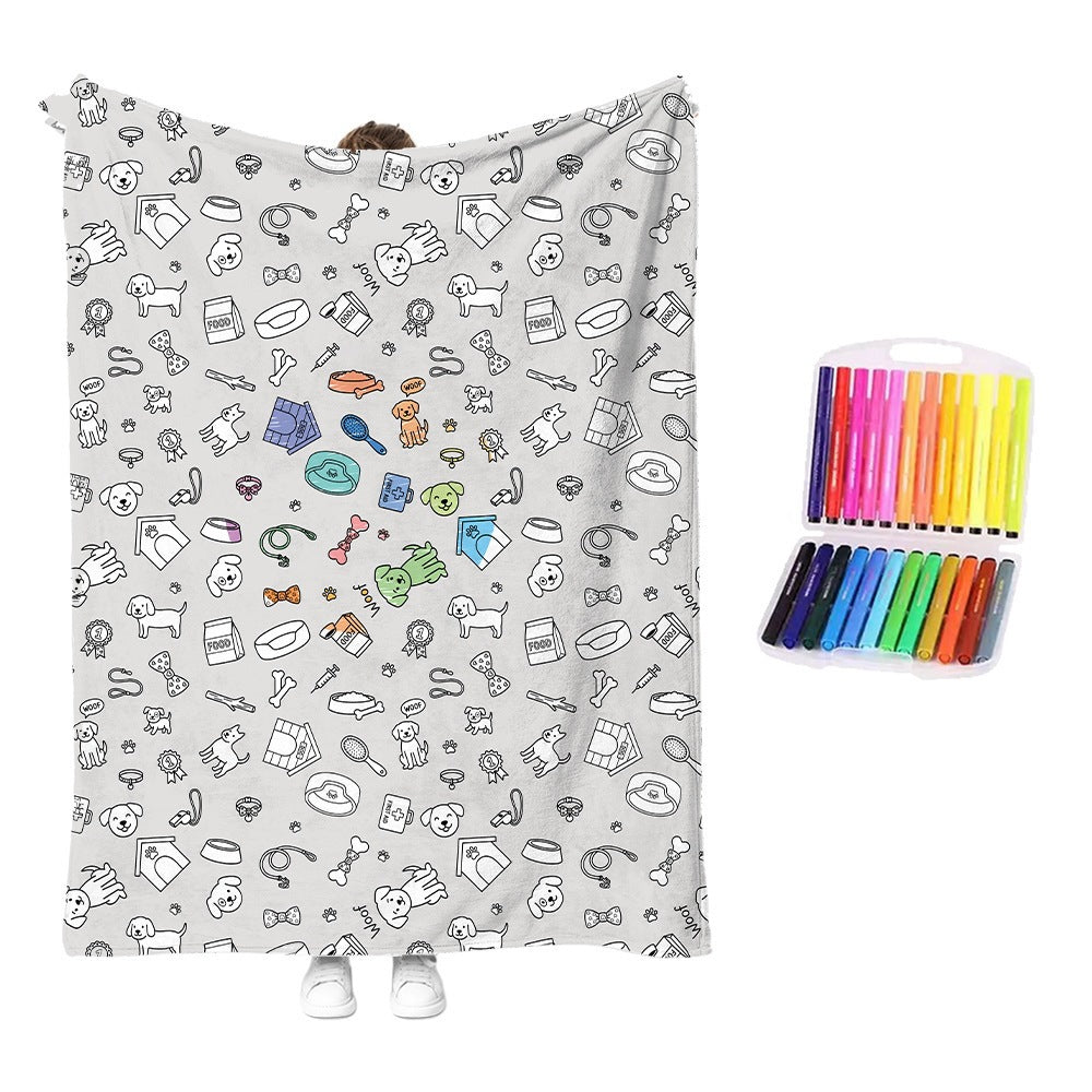 Couverture à colorier enfant Kloshy